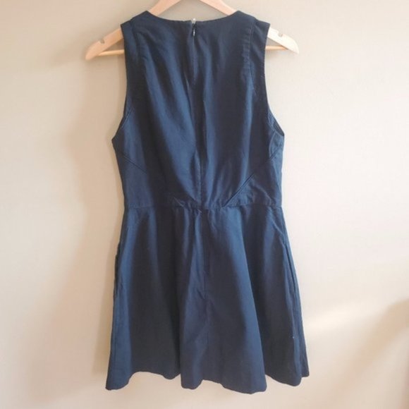 GAP A-line black party dress sz 10 - Picture 4 of 7